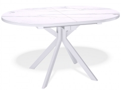 Стол Kenner DO1300 белый керамика TOP ALPINE WHITE