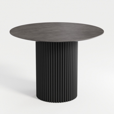 Комплект Стол ВИЛАР EGGER D-1050 10 мм ОПОРА ВИЛАР Черный Матовый м