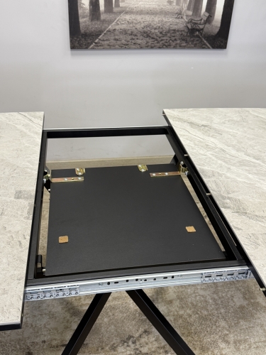 Стол Kenner BR1400 черный керамика ITALIAN MIDDLE GRAY