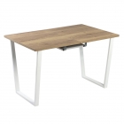 Комплект Стол АТЛАНТ 09 EGGER 1620(+600)*950 ОПОРА (А7,8,9,10) Белый м