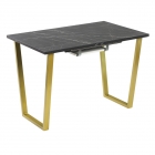 Комплект Стол АТЛАНТ 09 EGGER 1620(+600)*950 ОПОРА (А7,8,9,10) Золото