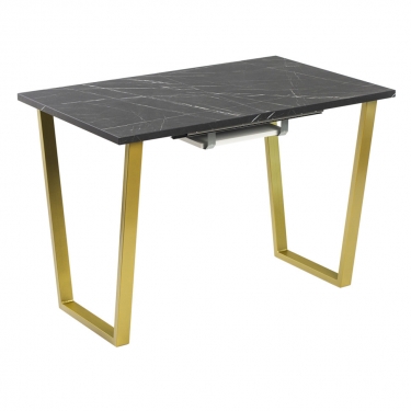 Комплект Стол АТЛАНТ 09 EGGER 1620(+600)*950 ОПОРА (А7,8,9,10) Золото