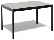 Стол Kenner LK1200 черный керамика CARMEN LIGHT GRAY