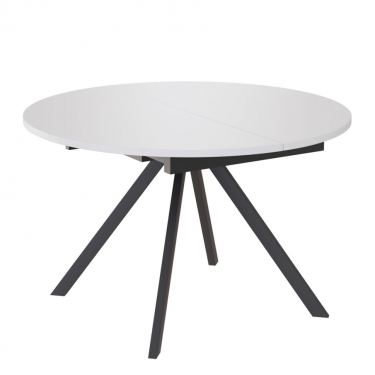 Комплект Стол ЛОКИ D-1200(+380) Опора для стола ЛОКИ Металл Черный матовый м