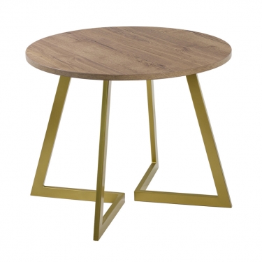 Комплект Стол ГЕРМЕС D-940 EGGER Опора ГЕРМЕС Золото