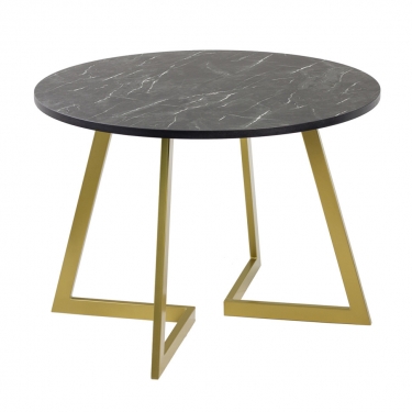 Комплект Стол ГЕРМЕС D-940 EGGER Опора ГЕРМЕС Золото