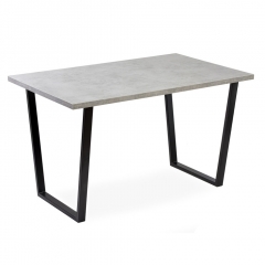 Комплект Стол АТЛАНТ 04 EGGER 1100*700 ОПОРА (А1,4) Черный матовый м