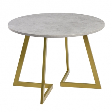 Комплект Стол ГЕРМЕС D-1050 EGGER Опора ГЕРМЕС Золото