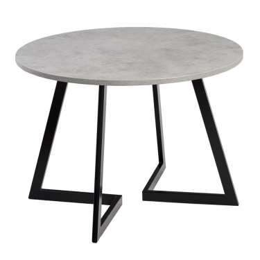 Комплект Стол ГЕРМЕС D-940 EGGER Опора ГЕРМЕС Черный матовый м