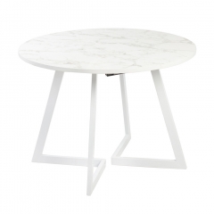 Комплект Стол РИМ D-1050(+450) EGGER ОПОРА РИМ Белый м