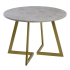 Комплект Стол РИМ D-1050(+450) EGGER ОПОРА РИМ Золото