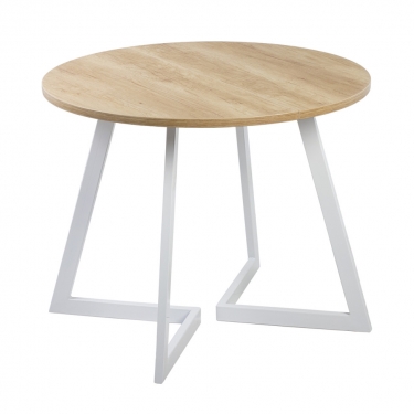 Комплект Стол РИМ D-940(+450) EGGER ОПОРА РИМ Белый м