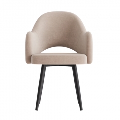 Комплект Стул КЛЕО сиденье NEW, КАРКАС СТЕЛС Черный матовый М