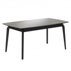 Комплект Стол КАЙНЕН Керамика 1400(+380)*900 Комплект ножек для стола ЭНЦО/КАЙНЕН Черный