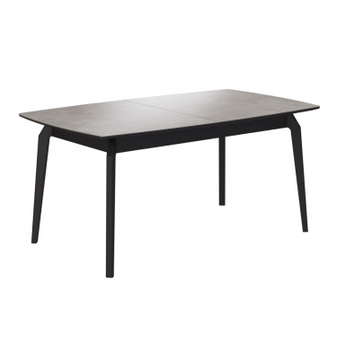 Комплект Стол КАЙНЕН Керамика 1400(+380)*900 Комплект ножек для стола ЭНЦО/КАЙНЕН Черный