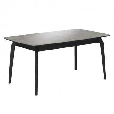 Комплект Стол КАЙНЕН Керамика 1400(+380)*900 Комплект ножек для стола ЭНЦО/КАЙНЕН Черный