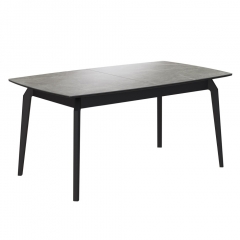 Комплект Стол КАЙНЕН Керамика 1400(+380)*900 Комплект ножек для стола ЭНЦО/КАЙНЕН Черный