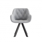 Комплект Стул ЧЕЛСИ универсальный, КАРКАС РОДЕО Черный матовый м