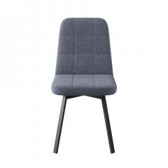 Комплект Стул АВИНЬОН (квадрат) КАРКАС ФАНТОМ Черный Матовый М