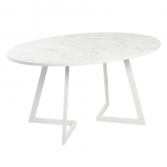 Комплект Стол ОЛСЕН 1500(+450)*1050 Опора ОЛСЕН Белый М