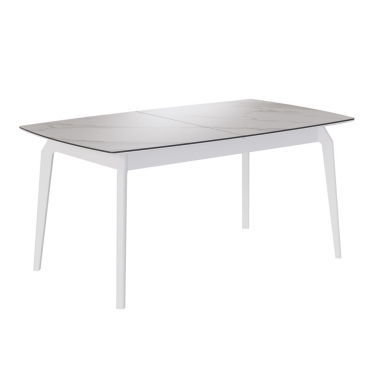 Комплект Стол КАЙНЕН Керамика 1400(+380)*900 Комплект ножек для стола ЭНЦО/КАЙНЕН Белый