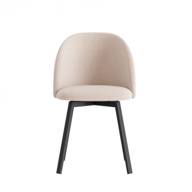 Комплект Стул ДЭЙЗИ, Каркас РИЛЛИ поворотный разборный металл Черный матовый м