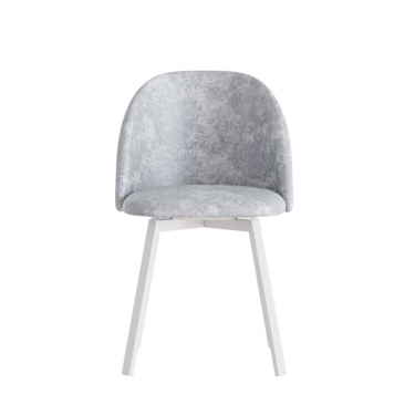 Комплект Стул ДЭЙЗИ, Каркас РИЛЛИ поворотный разборный металл Белый м