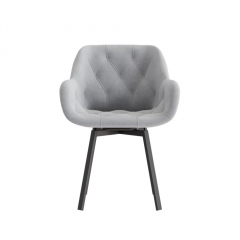 Комплект Стул ЧЕЛСИ универсальный, Каркас РИЛЛИ поворотный разборный металл Черный мм