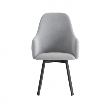 Комплект Стул ДЭГНИ сиденье, Каркас РИЛЛИ поворотный разборный металл Черный матовый М