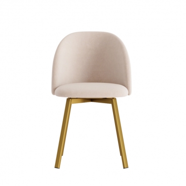 Комплект Стул ДЭЙЗИ, Каркас ФАНТОМ разборный металл Золото