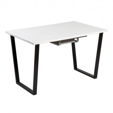 Комплект Стол БРИК 07 HPL 1400(+600)*900 ОПОРА (А7,8,9,10) Белый м