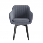 Комплект Стул ТРЕВИС XL, КАРКАС КОМПАКТ МАССИВ Черный