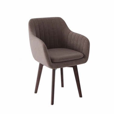 Комплект Стул ТРЕВИС XL, КАРКАС КОМПАКТ МАССИВ Черный