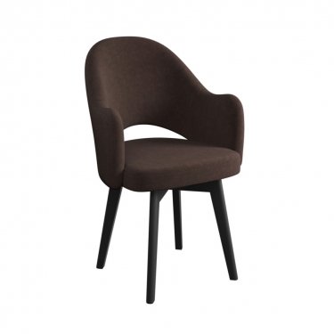 Комплект Стул КЛЕО сиденье NEW, КАРКАС КОМПАКТ МАССИВ Черный