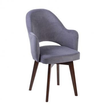 Комплект Стул КЛЕО сиденье NEW, КАРКАС КОМПАКТ МАССИВ Орех